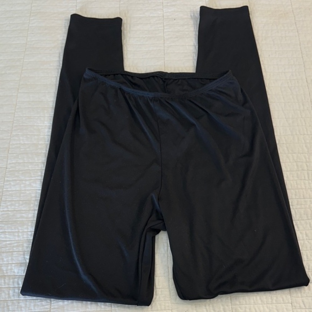 Cuddl Duds Womens Small Original Black Leggings NWOT Base Layer Gorpcore